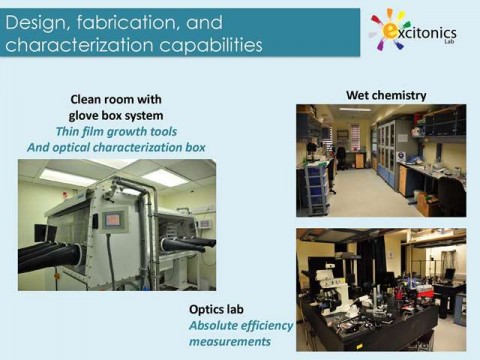 Excitonics lab facility