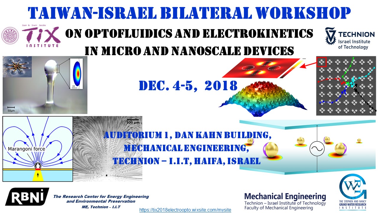 Announcement of the Taiwan-Israel Bilateral Workshop 