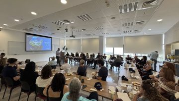 מפגש פתיחת השנה של הסגל המנהלי בפקולטה להנדסת מכונות