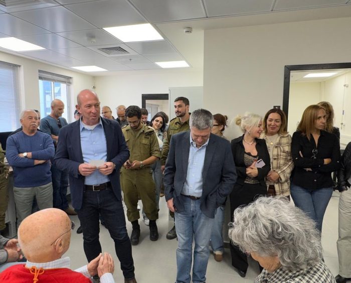 טקס חנוכת המעבדה לטריבומכניקה של פרופ