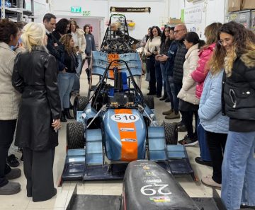 אגף החשבות ביקר בפקולטה להנדסת מכונות